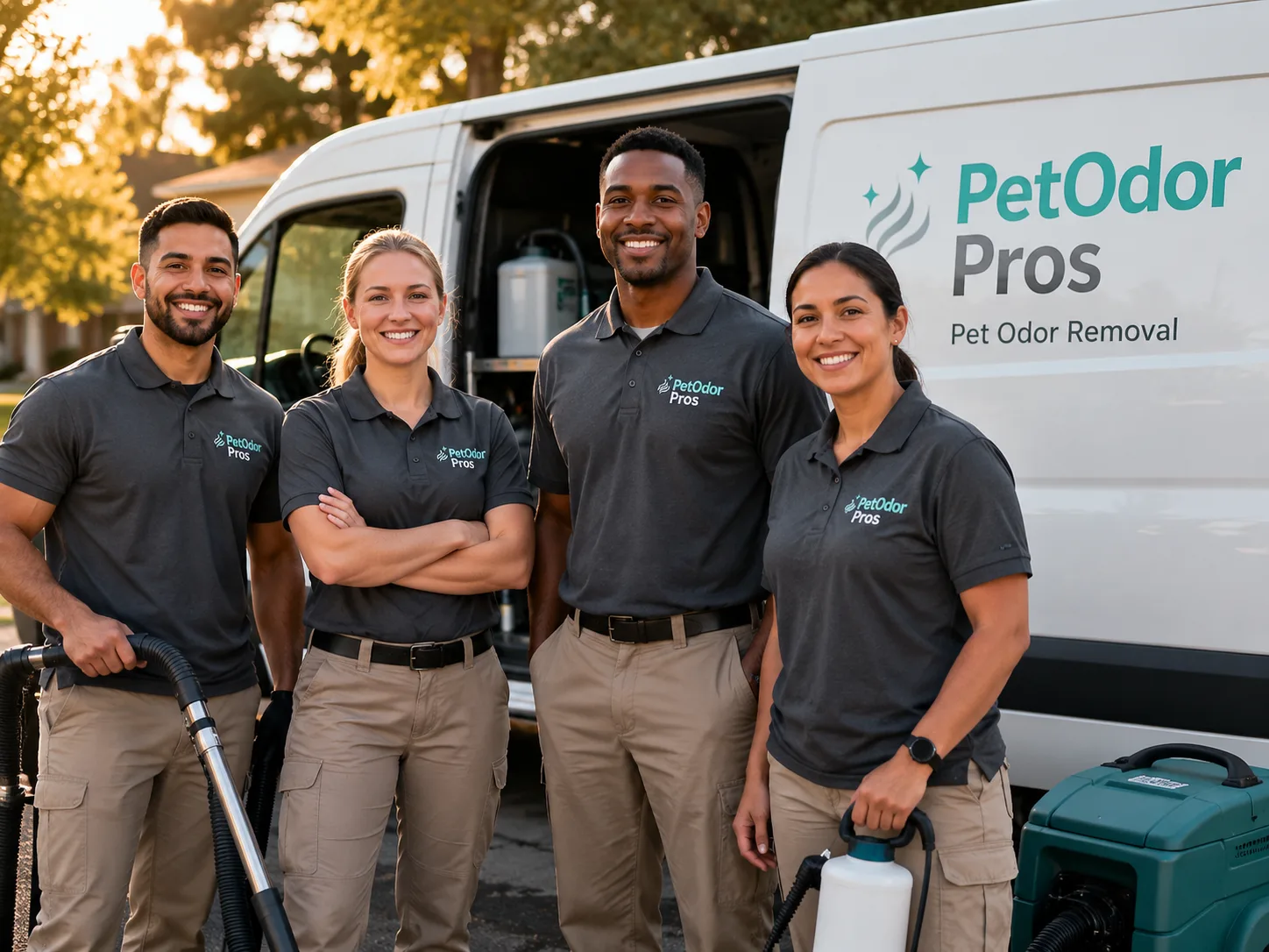Pet Odor Removal team serving Cherry Tree, PA